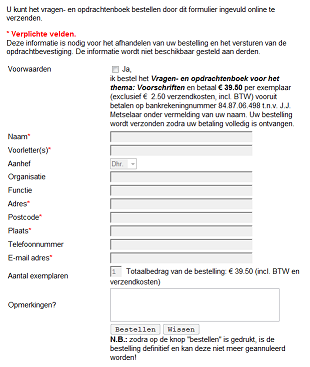 Metselaar.me, boek, verkopen, bestellen, xhtml, php, e-mail, anti-spam, css, seo, javascript, e-mail adres verificatie met: Interactief bestelformulier website Metselaar.me Interactief bestelformulier website Metselaar.me