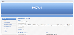 ph0v.nl, zendamateur, radio amateur, bouwprojecten, bakens, Joomla!, cms, open-source, xhtml, css, mysql, webhosting, zoekmachine optimalisatie, Alkmaar, Sint Pancras met: ph0v.nl ph0v.nl